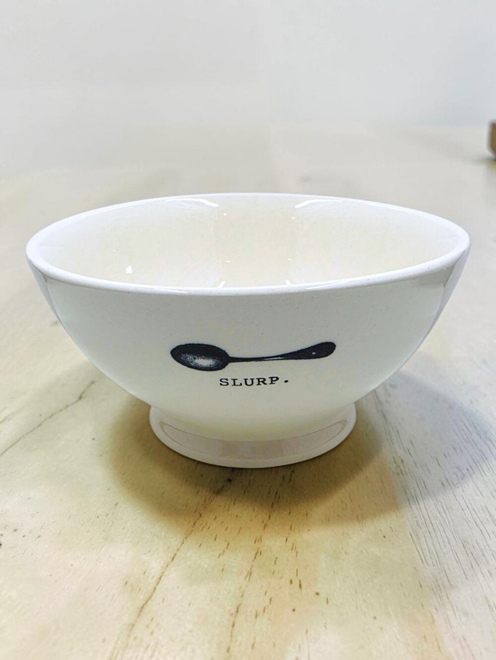 Magenta Rae Dunn SLURP All Purpose Bowl Kitchen Icon Collection Glazed Ceramic